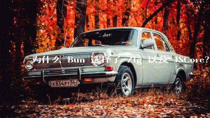 为什么 Bun 选择了 Zig 以及 JSCore？